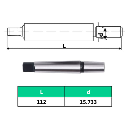 vidaXL Mandrin de perçage MT2-B16 avec plage de serrage de 13 mm