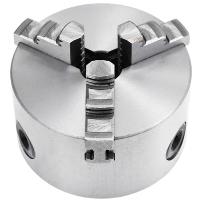vidaXL Mandrin de tour auto-centrant à 3 mâchoires 100 mm Acier