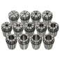vidaXL Douilles de serrage ER20 13 pcs Ensemble d'outils de tournage