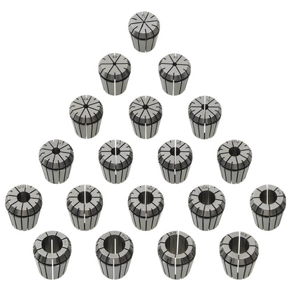 vidaXL Douilles de serrage ER32 19 pcs Ensemble d'outils de tournage