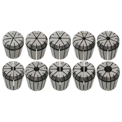vidaXL Douilles de serrage ER32 19 pcs Ensemble d'outils de tournage