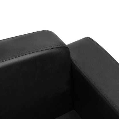 vidaXL Canapé pour chien Noir 80x50x40 cm Similicuir