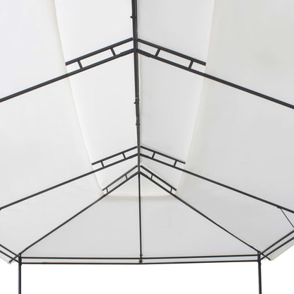 vidaXL Belvédère 600x298x270 cm Blanc 180 g/m²