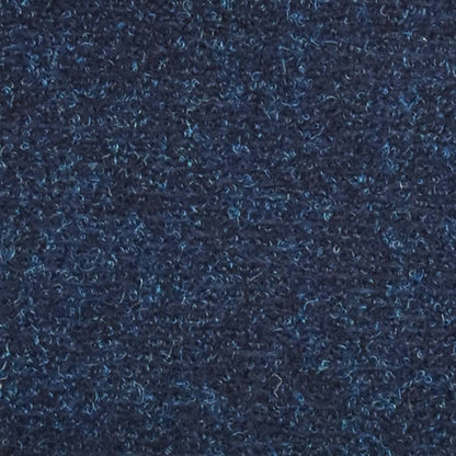 vidaXL Tapis d'escalier autocollants 15 pcs Bleu 65x21x4 cm Aiguilleté