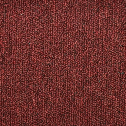 vidaXL Tapis de marches d'escalier 15 pcs Rouge 56x17x3 cm