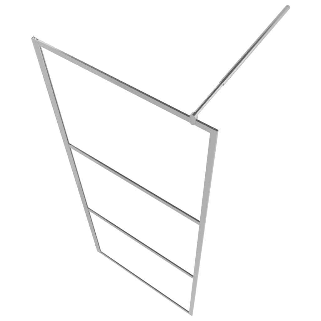vidaXL Paroi de douche à l'italienne à verre ESG dépoli 80x195 cm