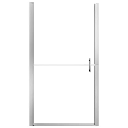 vidaXL Porte de douche verre trempé 81x195 cm