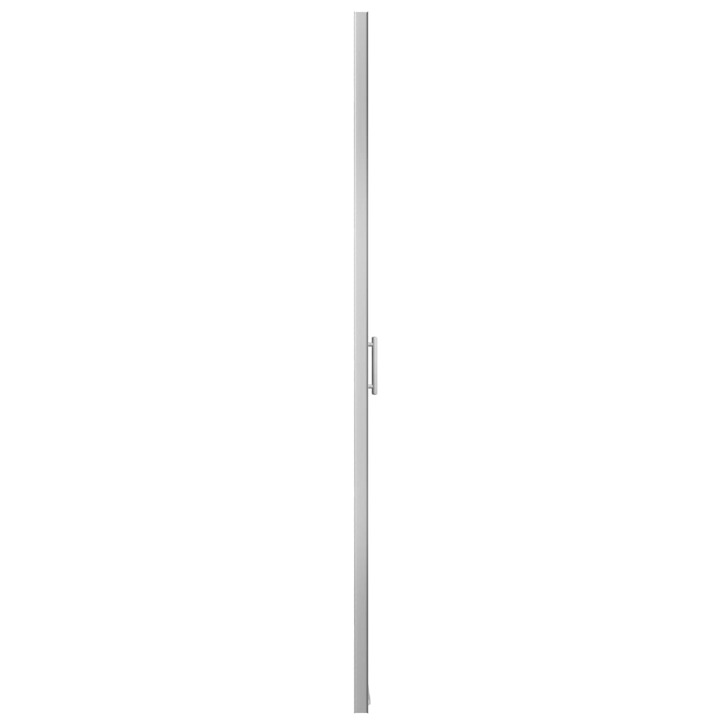 vidaXL Porte de douche verre trempé 81x195 cm