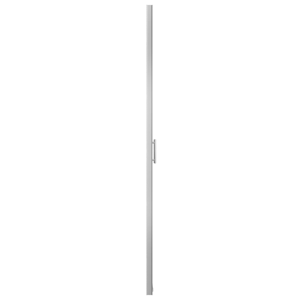vidaXL Porte de douche verre trempé 100x178 cm