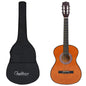 vidaXL Guitare classique avec sac pour débutants 3/4 36"