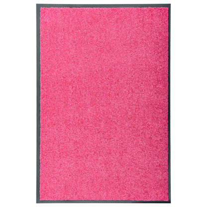 vidaXL Paillasson lavable Rose 60x90 cm