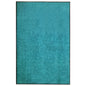 vidaXL Paillasson lavable Cyan 120x180 cm