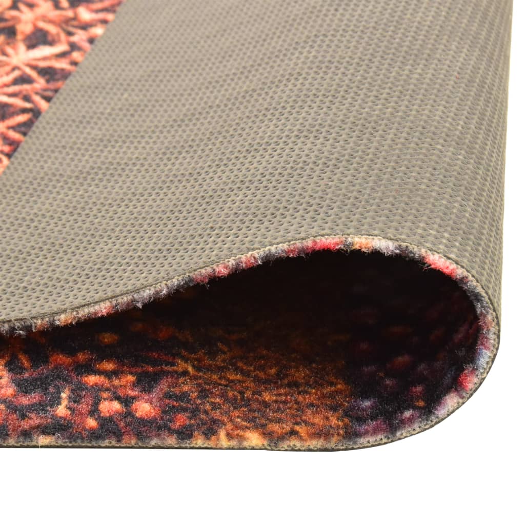 vidaXL Tapis de sol de cuisine lavable Épice 60x180 cm
