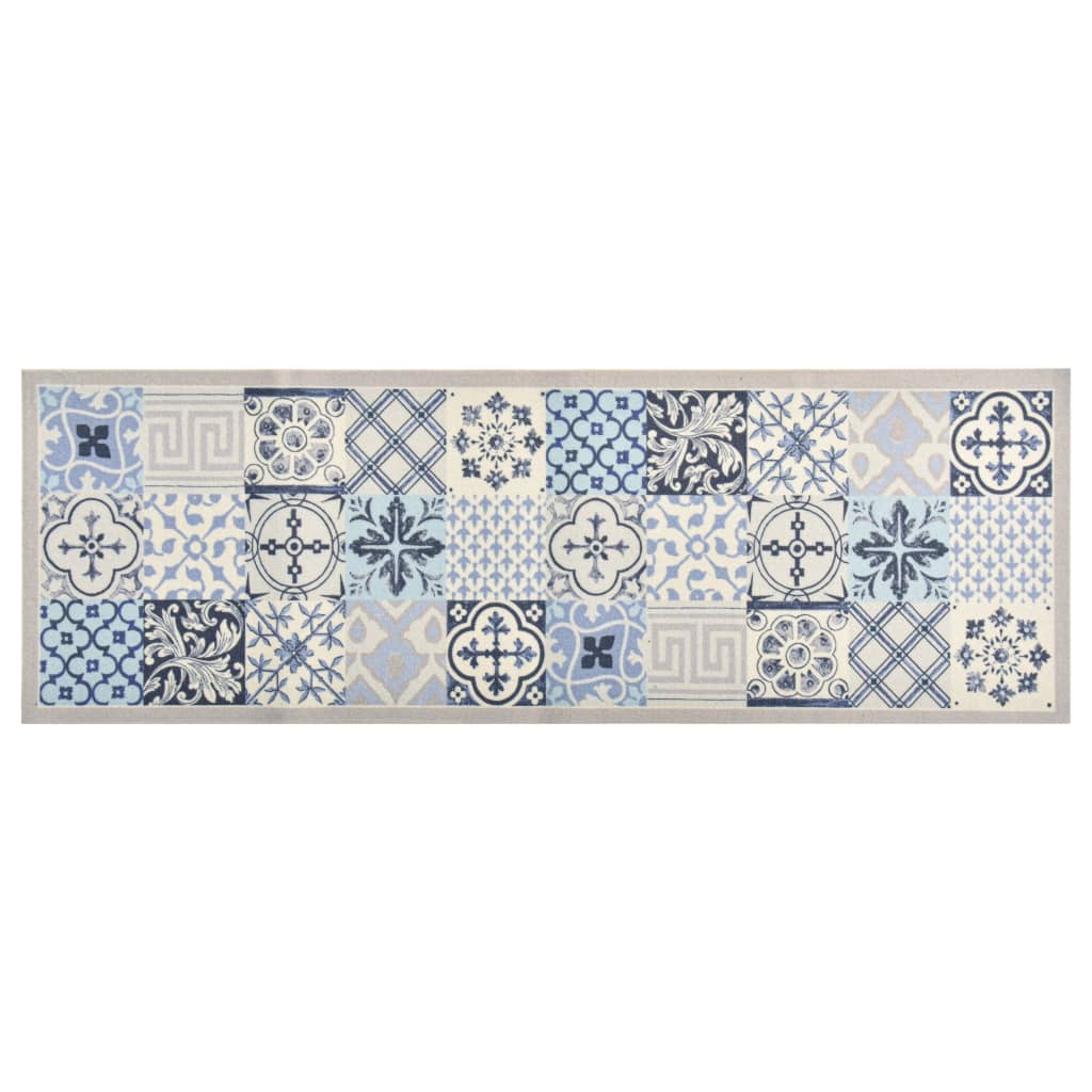 vidaXL Tapis de sol de cuisine lavable Mosaïque 60x180 cm