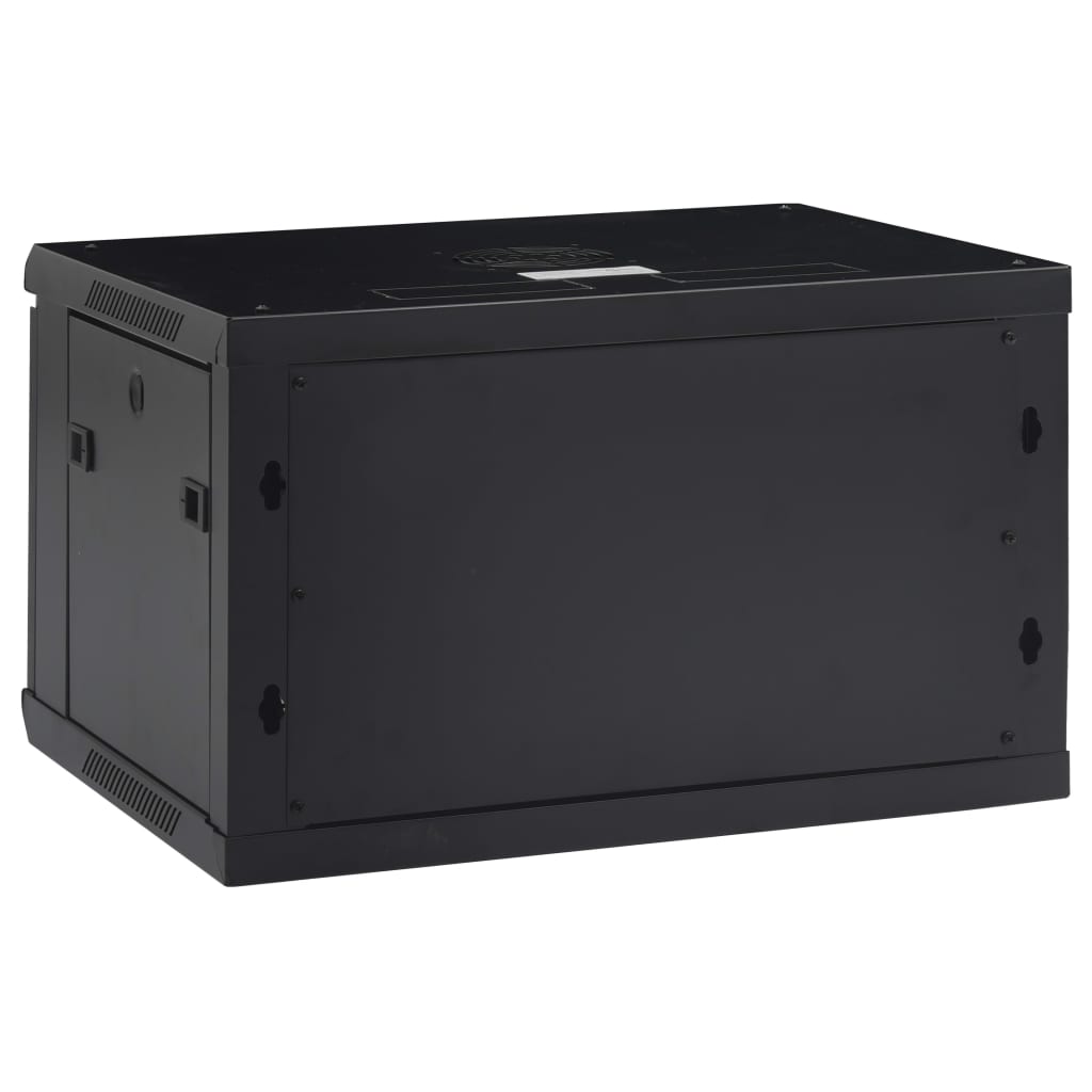vidaXL Coffret de réseau mural 6U 19" IP20 600x450x375 mm