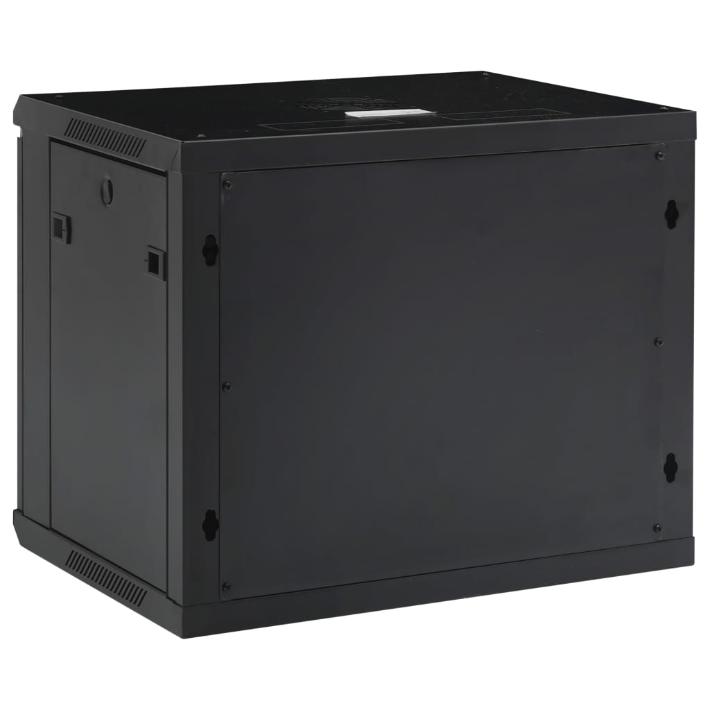 vidaXL Coffret de réseau mural 9U 19" IP20 600x450x510 mm