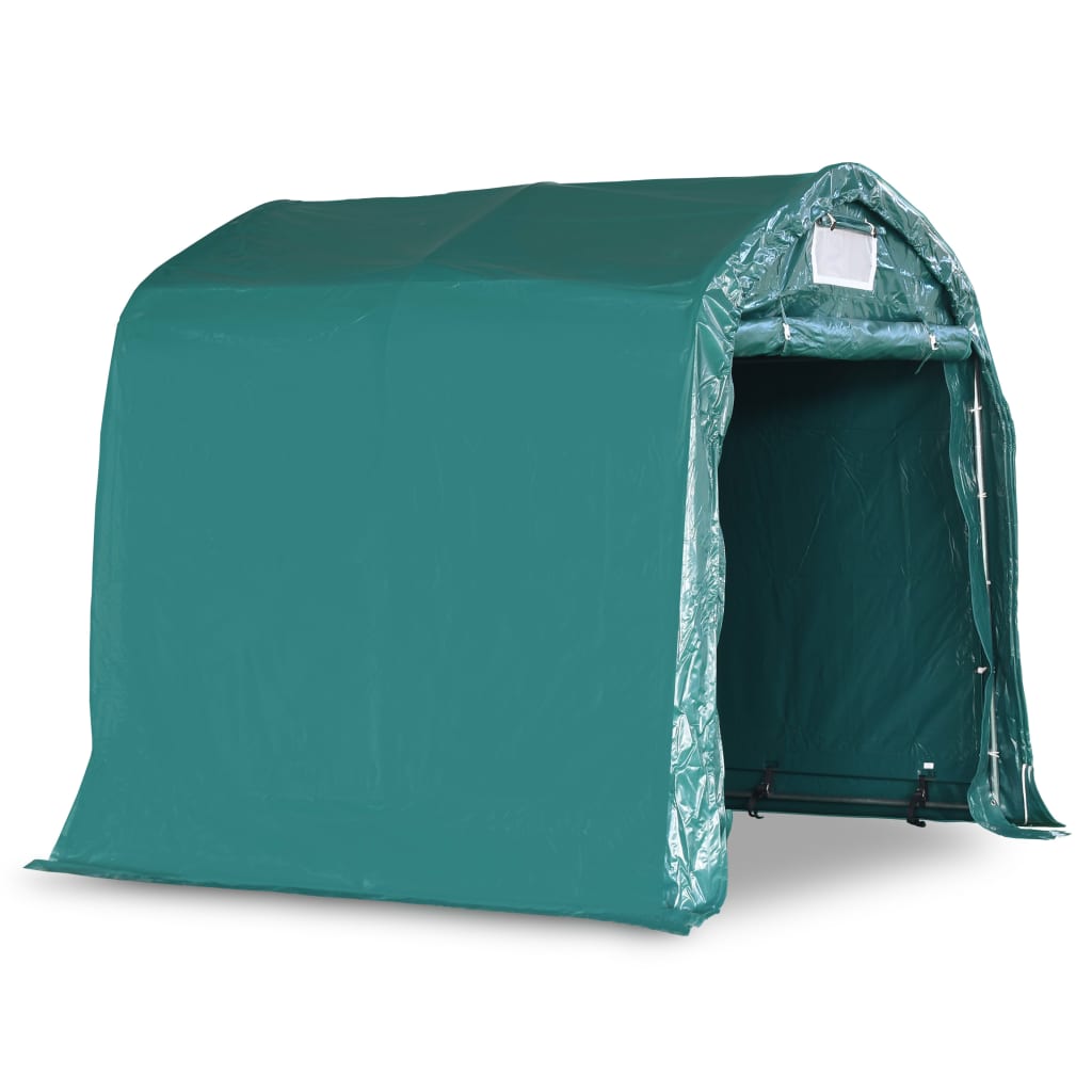 vidaXL Tente de garage PVC 1,6x2,4 m Vert