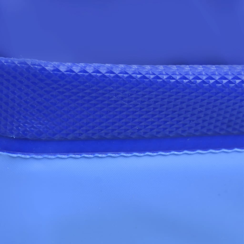 vidaXL Piscine pliable pour chiens Bleu 200x30 cm PVC