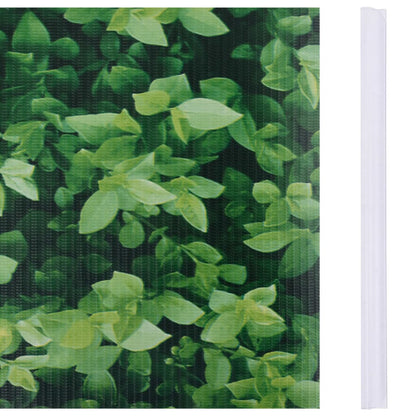 vidaXL Écran d'intimité de jardin PVC 35x0,19 m Vert