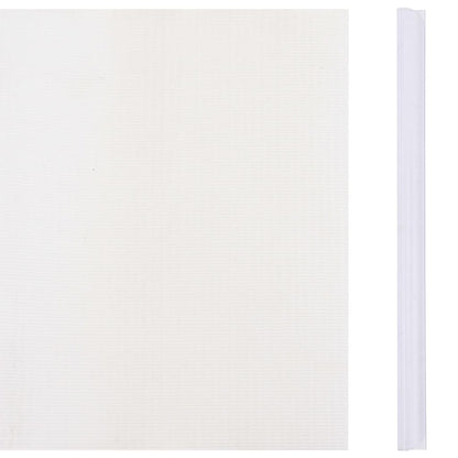 vidaXL Écran d'intimité de jardin PVC 35x0,19 m Blanc
