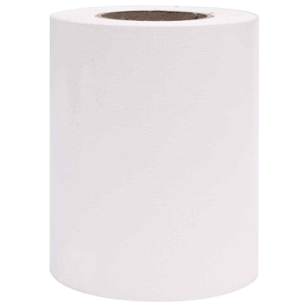 vidaXL Écran d'intimité de jardin PVC 35x0,19 m Blanc