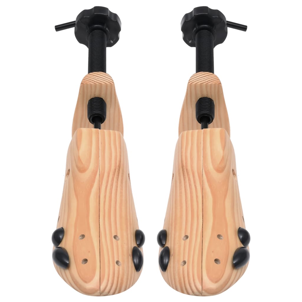 vidaXL Embauchoirs 2 paires Pointure 36-40 Bois de pin massif