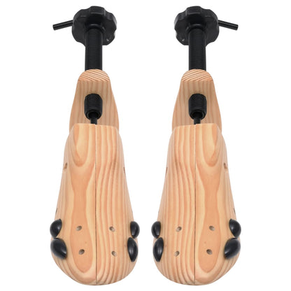 vidaXL Embauchoirs 2 paires Pointure 36-40 Bois de pin massif