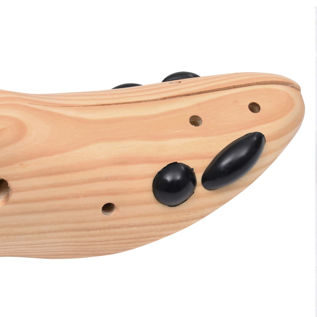 vidaXL Embauchoirs 2 paires Pointure 41-46 Bois de pin massif