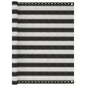 vidaXL Écran de balcon PEHD 120x400 cm Anthracite et blanc
