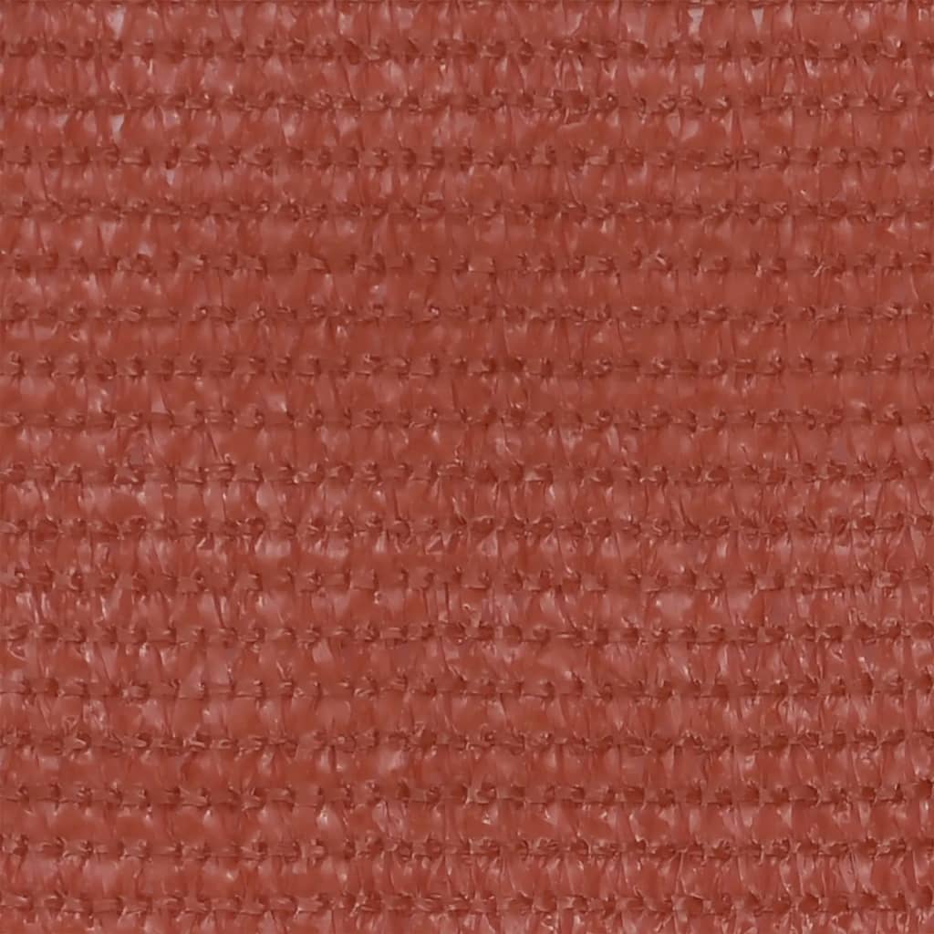 vidaXL Écran de balcon Terre cuite 90x300 cm PEHD