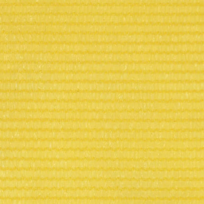 vidaXL Écran de balcon Jaune 90x500 cm PEHD