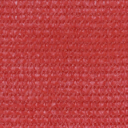 vidaXL Écran de balcon Rouge 90x300 cm PEHD