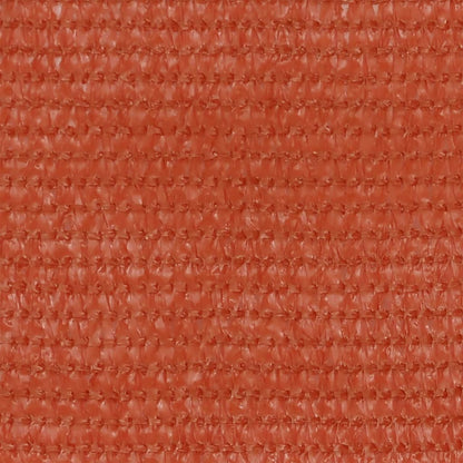 vidaXL Écran de balcon Orange 90x400 cm PEHD