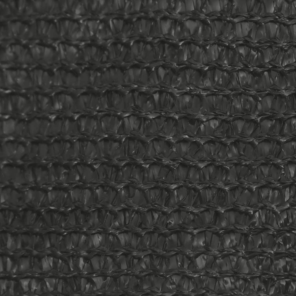 vidaXL Voile d'ombrage 160 g/m² Anthracite 3x3x3 m PEHD