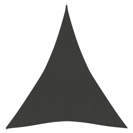 vidaXL Voile d'ombrage 160 g/m² Anthracite 4x5x5 m PEHD