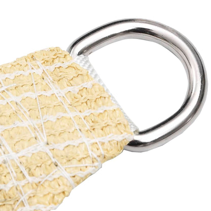 vidaXL Voile d'ombrage 160 g/m² Beige 2x3,5 m PEHD