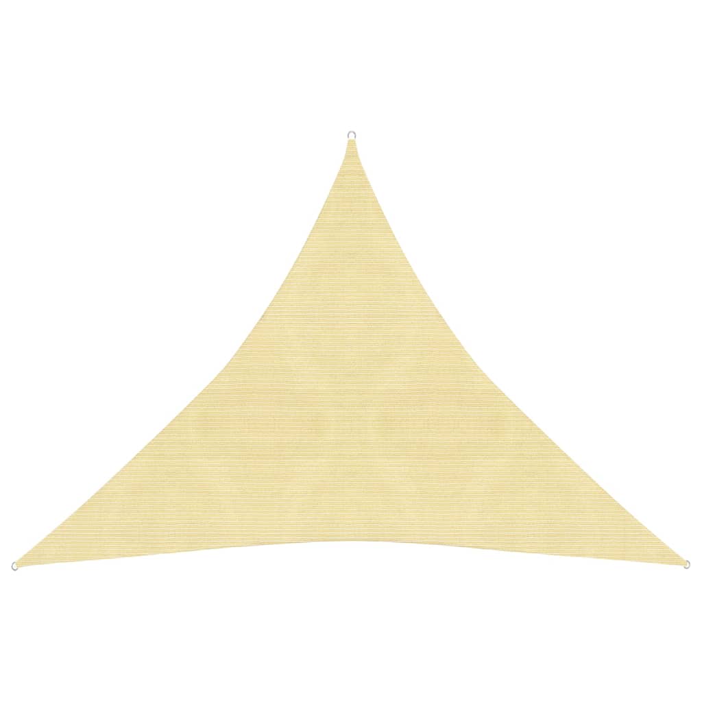 vidaXL Voile d'ombrage 160 g/m² Marron 4,5x4,5x4,5 m PEHD