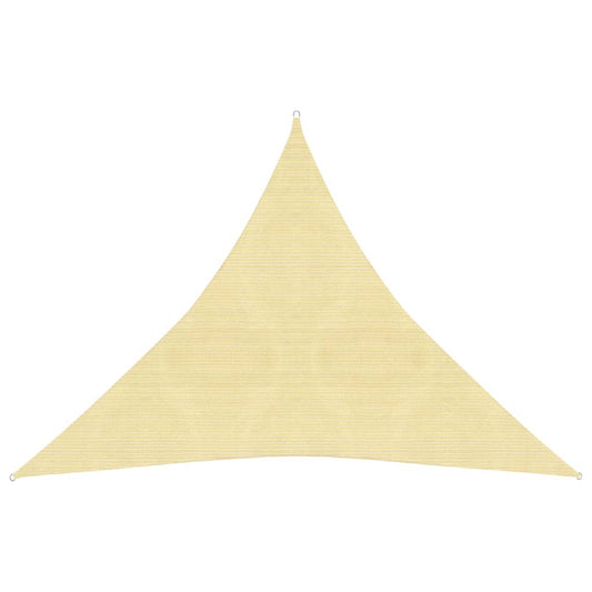 vidaXL Voile d'ombrage 160 g/m² Marron 4,5x4,5x4,5 m PEHD