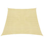 vidaXL Voile d'ombrage 160 g/m² Beige 4/5x3 m PEHD