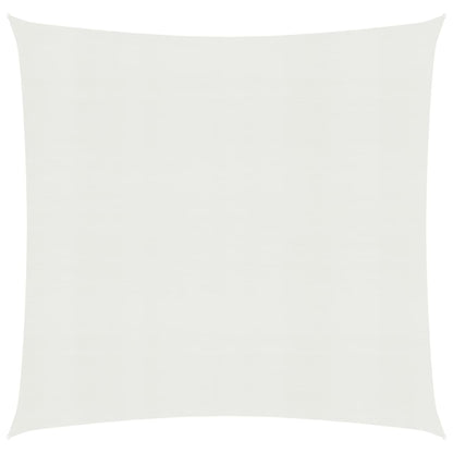 vidaXL Voile d'ombrage 160 g/m² Blanc 3x3 m PEHD
