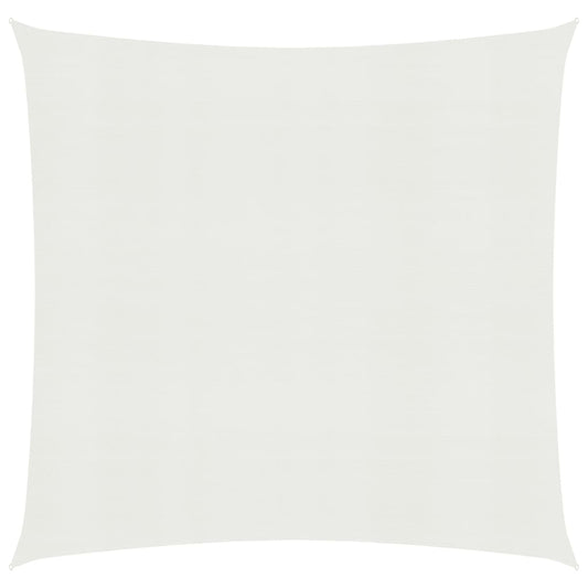 vidaXL Voile d'ombrage 160 g/m² Blanc 3x3 m PEHD