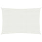 vidaXL Voile d'ombrage 160 g/m² Blanc 2,5x4,5 m PEHD
