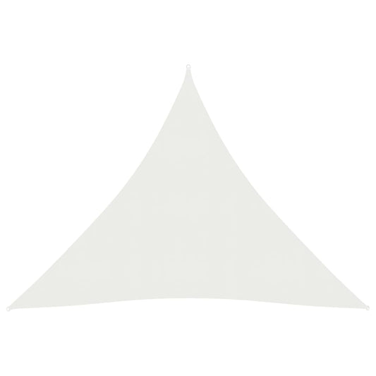 vidaXL Voile d'ombrage 160 g/m² Blanc 4x4x4 m PEHD