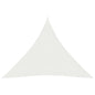 vidaXL Voile d'ombrage 160 g/m² Blanc 4,5x4,5x4,5 m PEHD