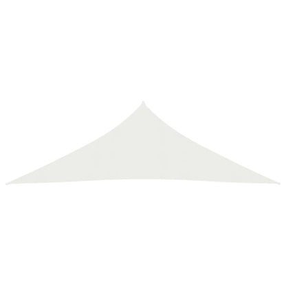 vidaXL Voile d'ombrage 160 g/m² Blanc 5x5x6 m PEHD