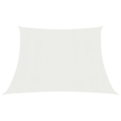 vidaXL Voile d'ombrage 160 g/m² Blanc 4/5x3 m PEHD