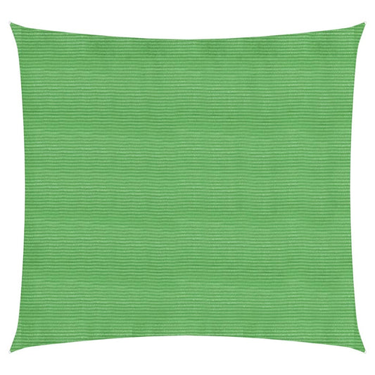vidaXL Voile d'ombrage 160 g/m² Vert clair 3,6x3,6 m PEHD