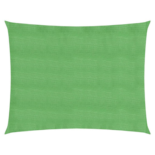 vidaXL Voile d'ombrage 160 g/m² Vert clair 3,5x4,5 m PEHD