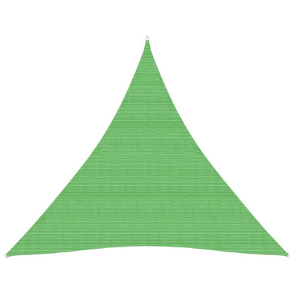 vidaXL Voile d'ombrage 160 g/m² Vert clair 4,5x4,5x4,5 m PEHD