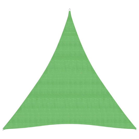 vidaXL Voile d'ombrage 160 g/m² Vert clair 4x5x5 m PEHD